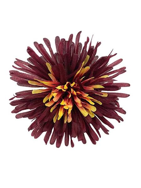 Chryzantema główka 14 cm bordowa