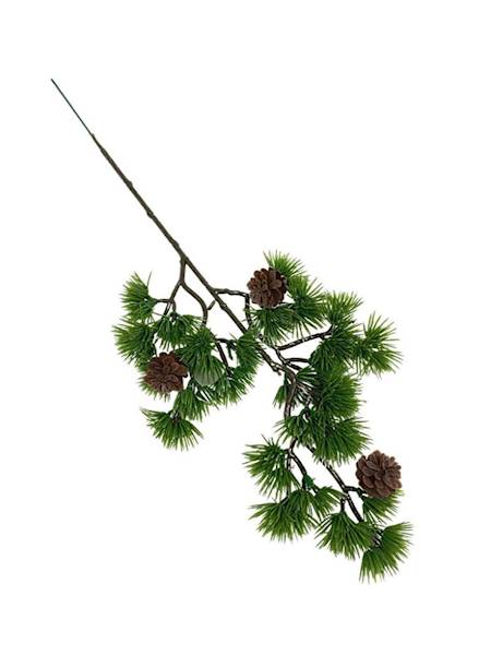 Bonzai gałązka z szyszkami 43 cm