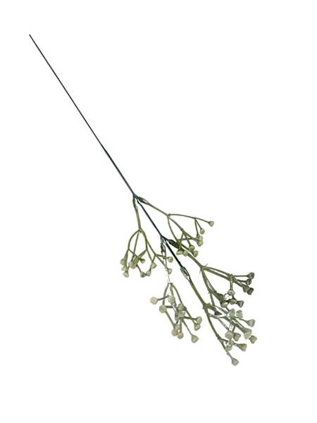 Kulki plastikowe na piku 49 cm zielono białe