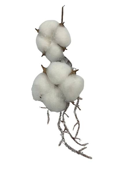 Bawełna na piku 30 cm biała