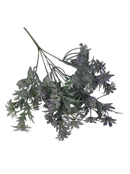 Bukiet z kwiatuszkami 33 cm fioletowy