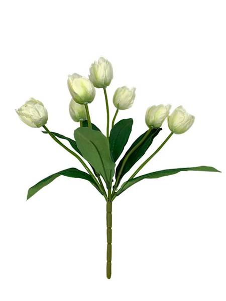 Bukiet tulipany 41 cm kremowe