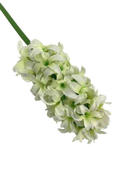 Hiacynt gałązka 40 cm biały