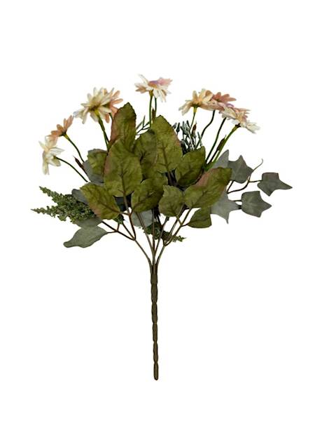 Bukiet margaretki 32 cm beż i kremowy
