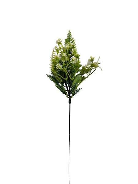 Gipsówka gałązka dodatków 30 cm biała