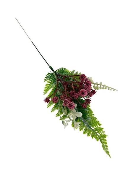 Gipsówka gałązka dodatków 30 cm bordo