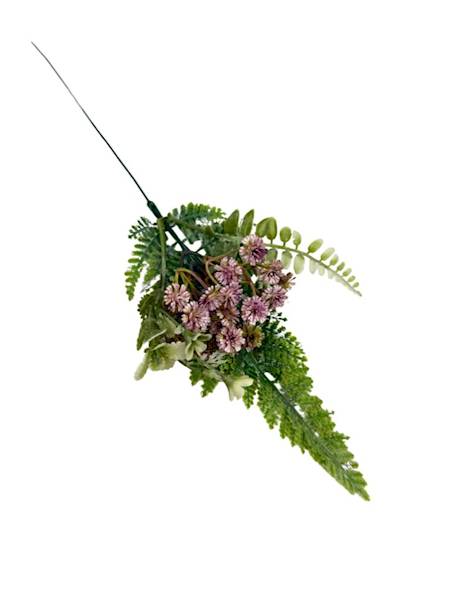 Gipsówka gałązka dodatków 30 cm fiolet