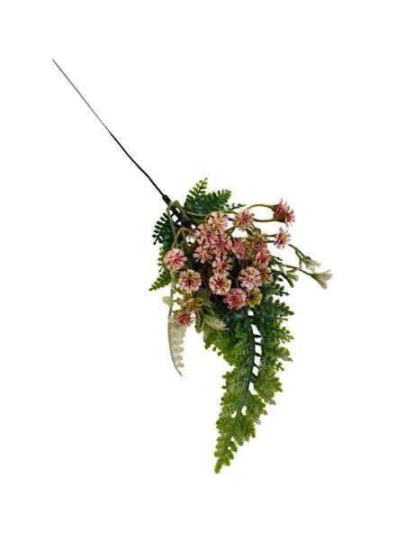 Gipsówka gałązka dodatków 30 cm różowa