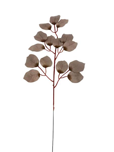 Liść róży 55 cm ciemny beż