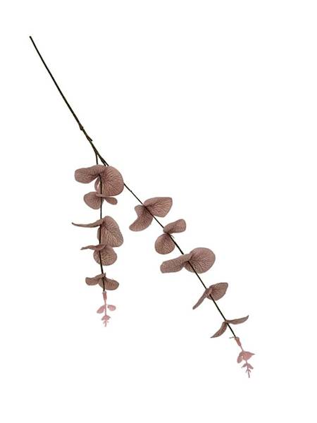 Eukaliptus gałązka 64 cm brudny róż