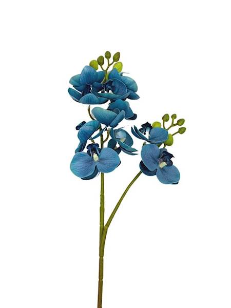 Storczyk gałązka 60 cm niebieski