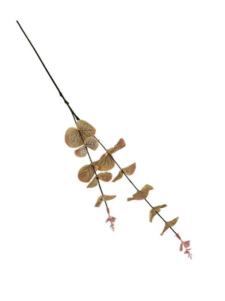 Eukaliptus gałązka 64 cm brzoskwiniowy