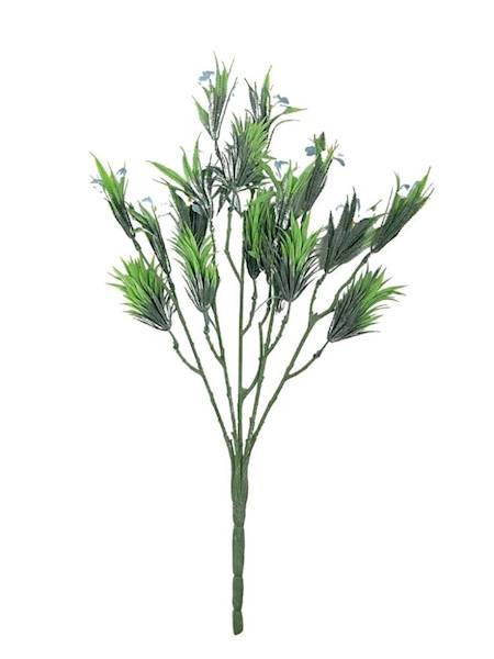 Bukiet kwiatuszki niebieskie 52 cm