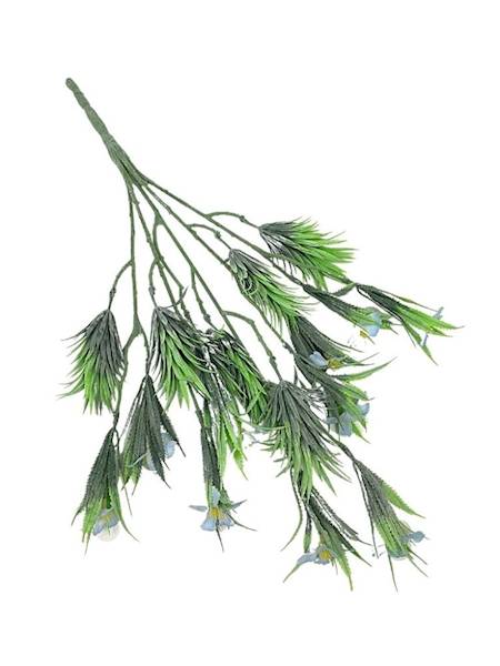 Bukiet kwiatuszki niebieskie 52 cm