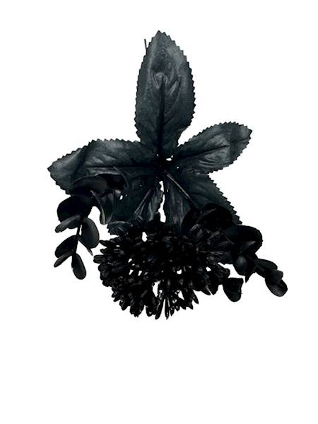 Dodatek czosnek gałązka 36 cm czarny