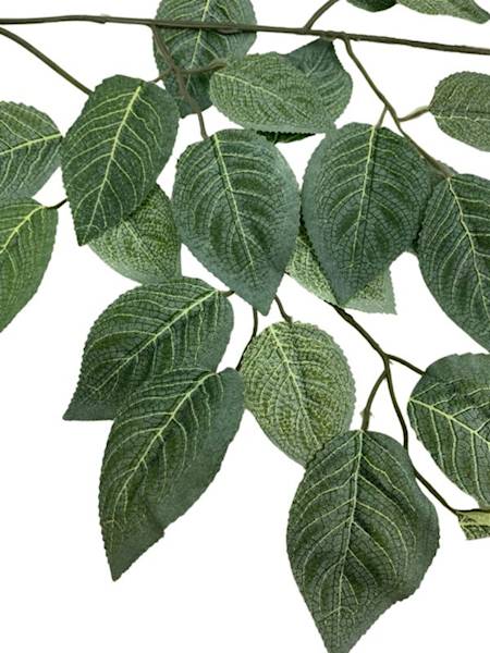 Liść róży 57 cm zielony omszony