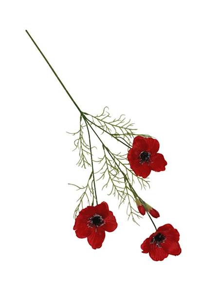 Mak gałązka 60 cm czerwony