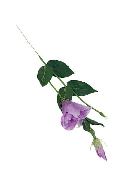 Eustoma gałązka 48 cm jasny fiolet