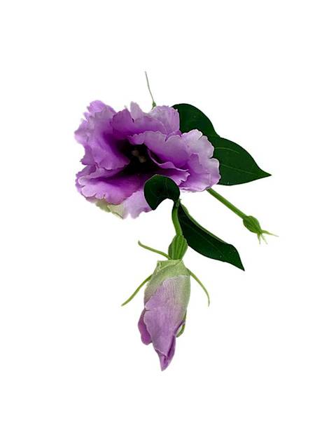 Eustoma gałązka 48 cm jasny fiolet