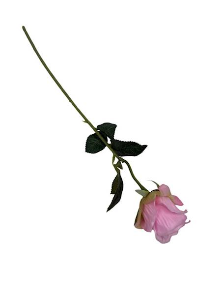 Róża gałązka 50 cm różowa