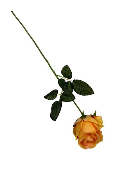 Róża gałązka 60 cm żółta