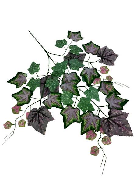 Liść winogron zielony z fioletem 70 cm