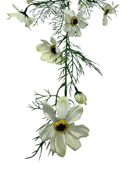 Kosmos gałązka 128 cm biały