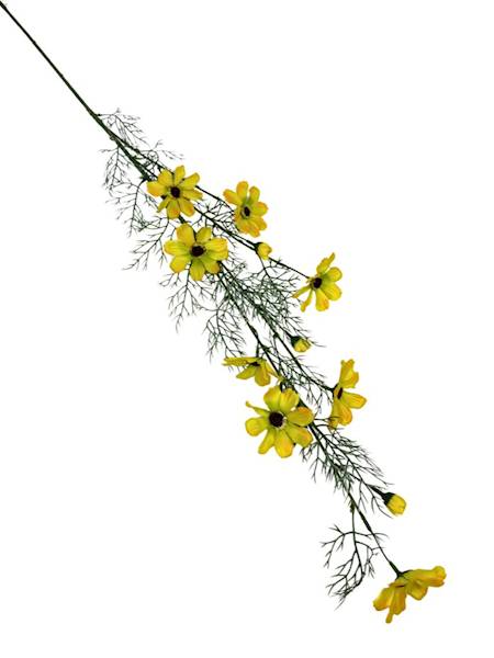 Kosmos gałązka 128 cm żółty