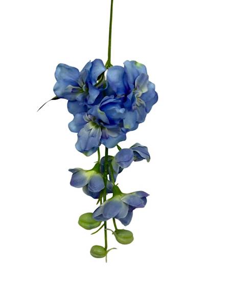 Ostróżka gałązka 44 cm niebieska