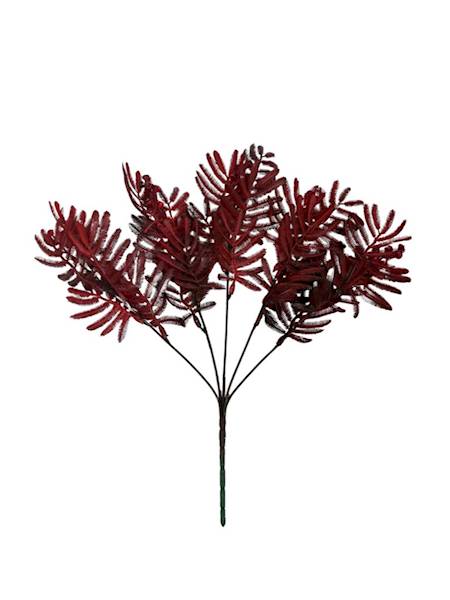 Bukiet plastikowy 38 cm czerwony