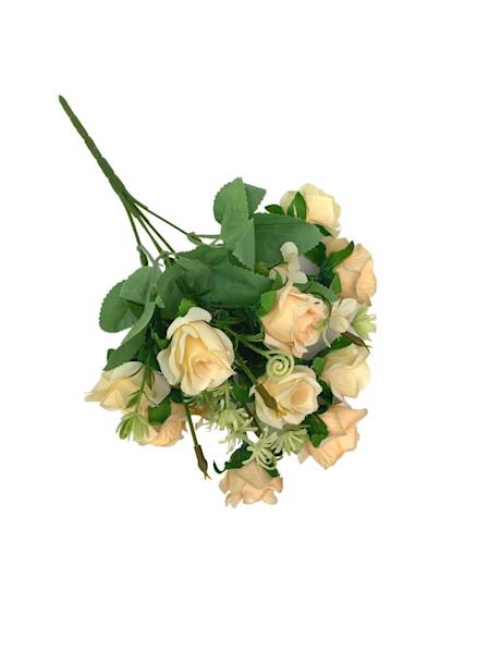 Róża bukiet 30 cm jasna brzoskwinia