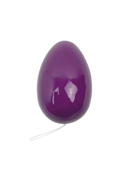 Jajo gęsie zawieszka 11 cm fiolet