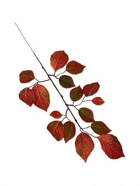 Liść buka gałązka 60 cm pomarańczowy