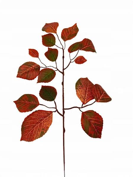 Liść buka gałązka 60 cm pomarańczowy