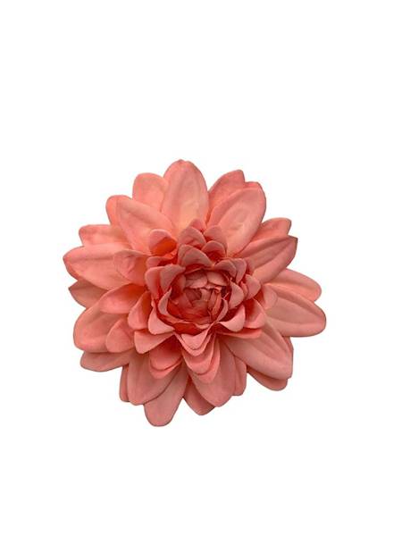 Dalia główka 10 cm koralowa