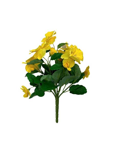 Bukiet bratek 30 cm żółty