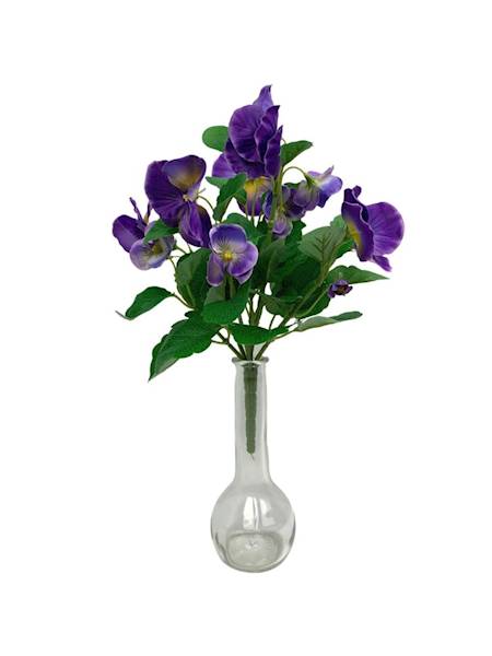 Bukiet bratek 30 cm fioletowy