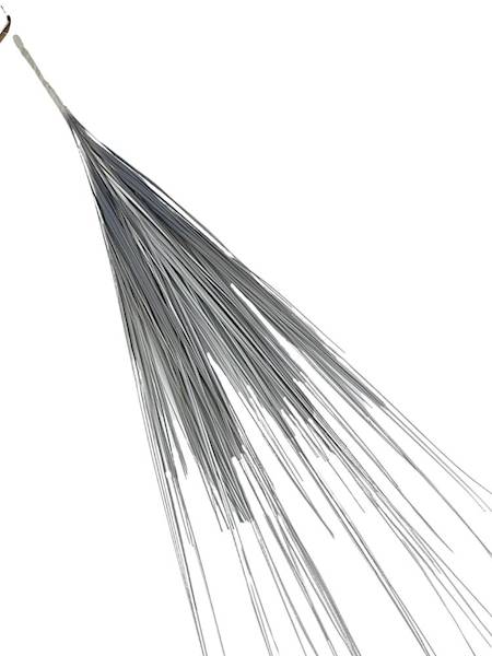 Bukiet traw 115 cm szary