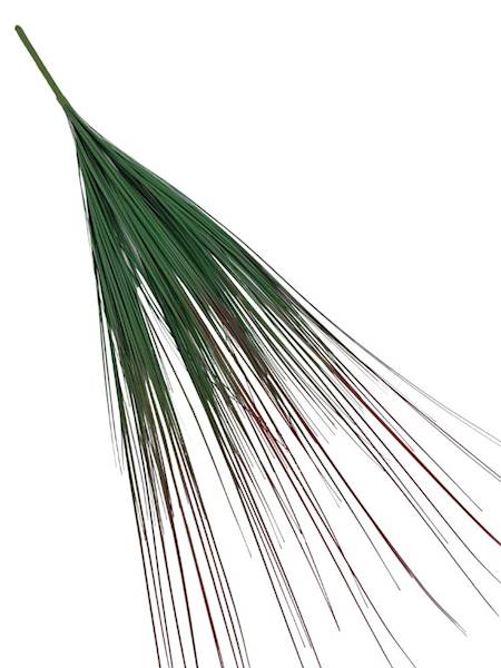 Bukiet traw 115 cm zielony z czerwonymi końcami