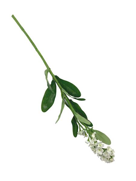 Niezapominajka gałązka 56 cm biała