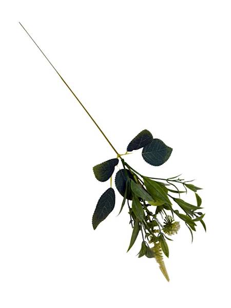 Dodatek gałązka 47 cm kremowy