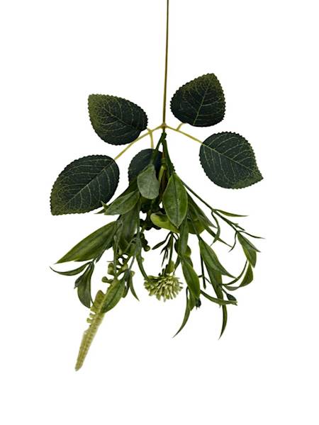 Dodatek gałązka 47 cm kremowy