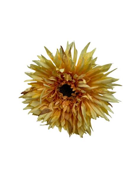 Gerbera gałązka 45 cm żółta