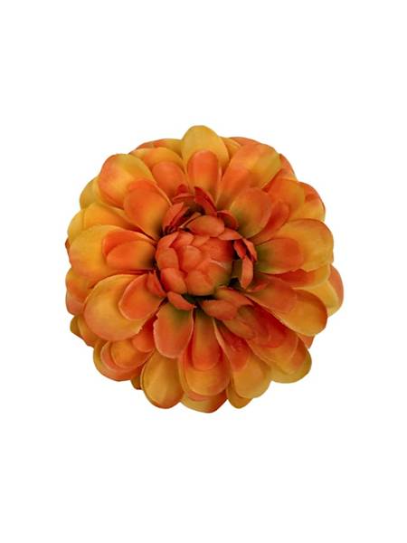Dalia główka 11 cm pomarańczowa