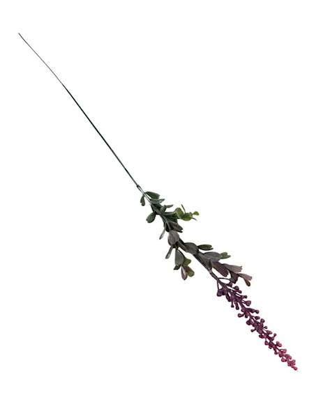 Dodatek gałązka 62 cm różowy