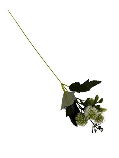 Dodatek czosnek gałązka 38 cm biały