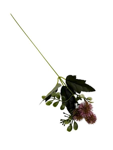Dodatek czosnek gałązka 38 cm jasny fiolet
