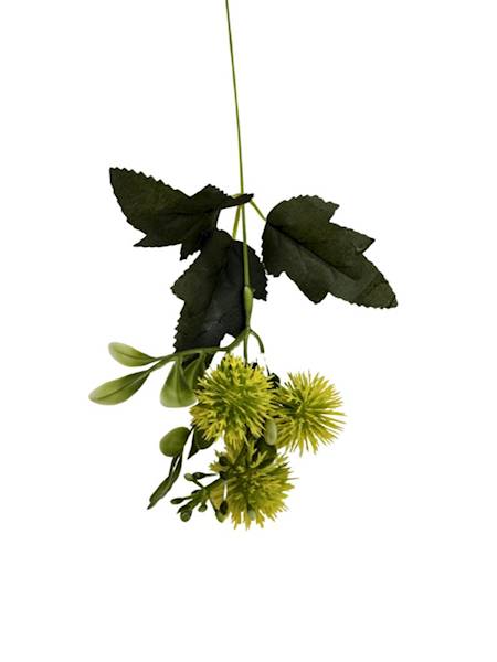 Dodatek czosnek gałązka 38 cm żółty