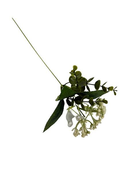 Dodatek kuleczki 35 cm biały