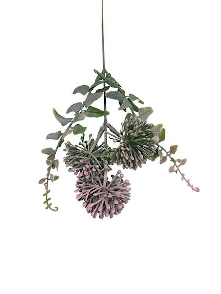 Czosnek gałązka 45 cm jasny róż